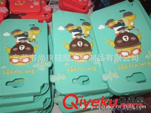 韓國新款第四代Romane羅馬尼三星7100動物硅膠套三星i9300手機殼原始圖片2