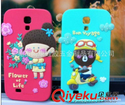 羅馬尼三代四代蘋果iphone5/4/4s硅膠套 三星7100手機(jī)保護(hù)殼原始圖片3