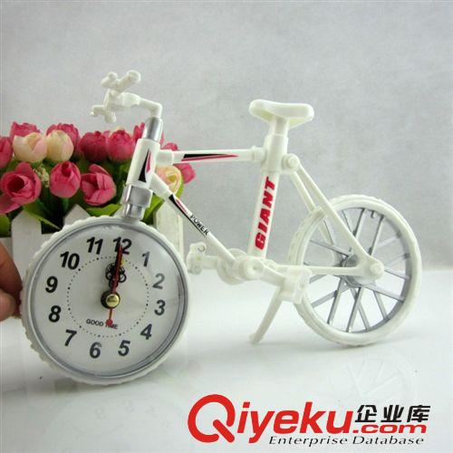 4115可愛自行車鬧鐘 學(xué)生禮品贈品 個性書房床頭擺件原始圖片2