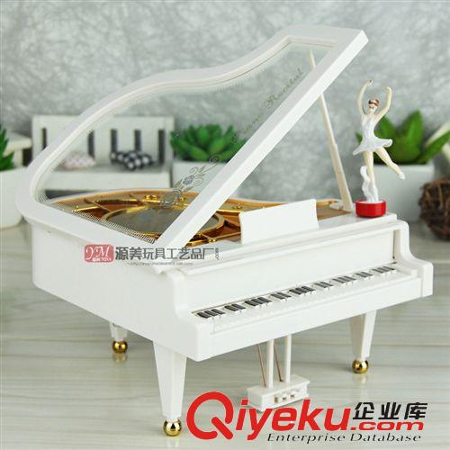 BY-004 混批 廠家直銷 優(yōu)質(zhì)鋼琴旋轉(zhuǎn)芭蕾舞八音盒音樂盒 工藝品
