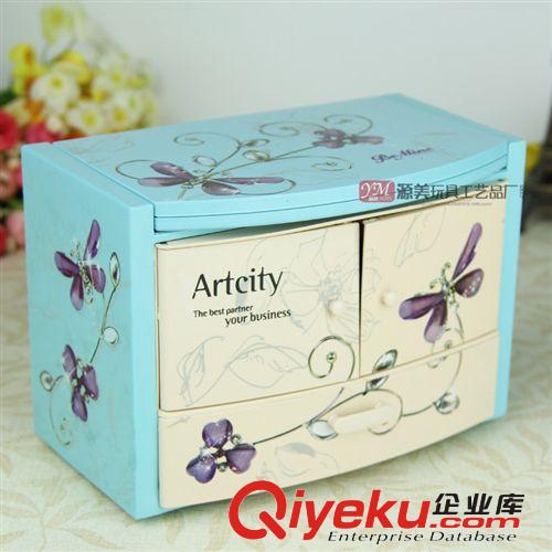 BY-003 混批 廠家直銷 時尚風格八音盒音樂盒收納盒 工藝品精品原始圖片2