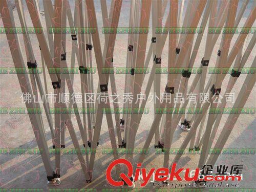 供應6063材質，各種規格鋁合金帳篷架