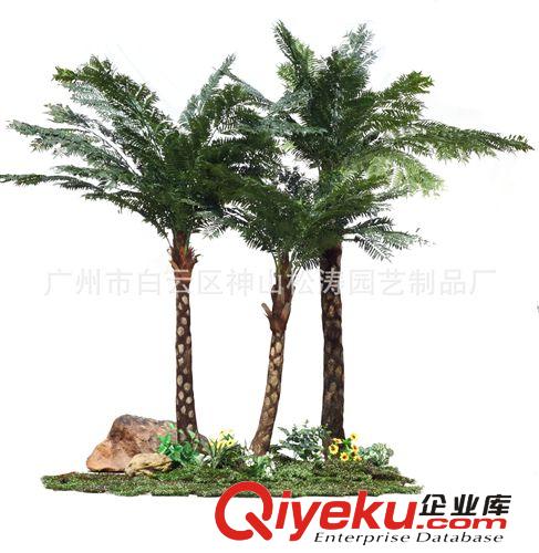 仿真桫欏樹 仿真大王椰 室內外仿真植物 廠家采購供應仿真樹原始圖片3