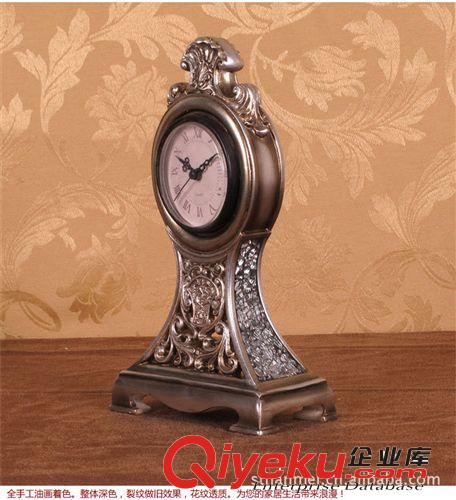 歐式仿古創(chuàng)意靜音座鐘復(fù)古現(xiàn)代歐式鐘表奢華裝飾禮品擺設(shè)時(shí)尚工藝原始圖片2