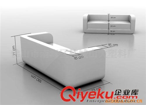 供應(yīng)高品質(zhì)、高亮度滾塑花盆，PE發(fā)光家具花盆，酒吧臺(tái)桌(圖)