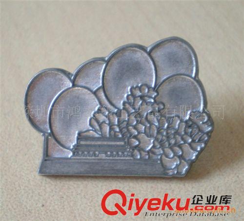 別針,鋅合金壓鑄,圓形,北京天安門 徽章原始圖片2