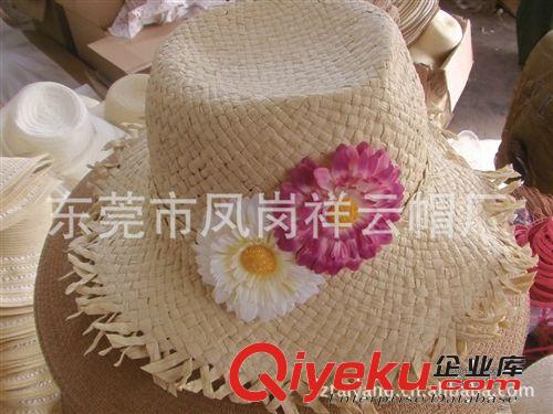 供應(yīng)草帽,時(shí)尚草帽,編織帽,紙編帽原始圖片3
