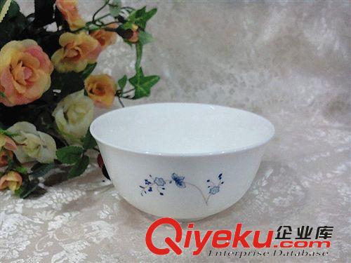 新春特惠 骨瓷蘭花反口碗 陶瓷青花瓷餐具原始圖片3