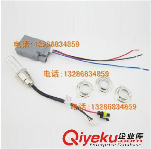 tj摩托車直流套裝 氙氣燈H6 8000K擺角燈 摩托遠近雙光疝氣燈原始圖片2