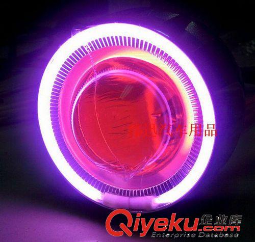 gd款 摩托車2.5寸雙光透鏡 氙氣燈改裝 天使眼疝氣燈 摩托改裝原始圖片2
