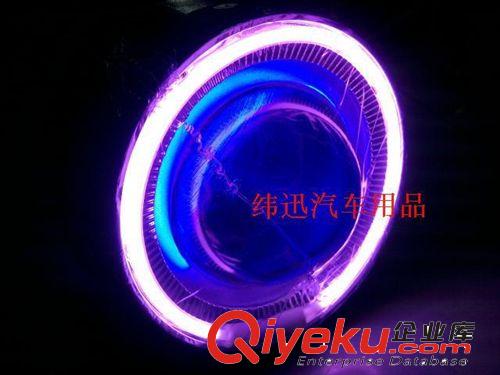 gd款 摩托車2.5寸雙光透鏡 氙氣燈改裝 天使眼疝氣燈 摩托改裝原始圖片3