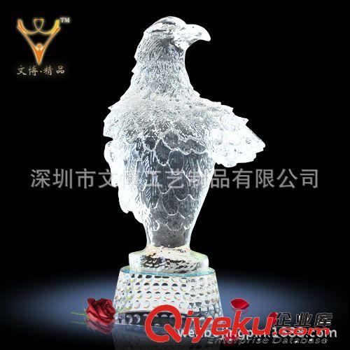 文博精品-馬到成功文具臺(tái)，辦公禮品，水晶文具臺(tái)，馬年獎(jiǎng)杯，