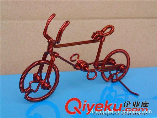 手工銅線自行車 銅絲自行車 銅藝品 旅游紀念品 創(chuàng)意市集貨源原始圖片2
