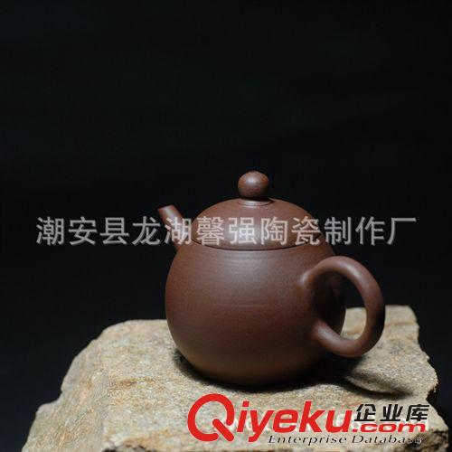 潮州朱泥手拉壺紫砂壺茶壺功夫茶道茶具原礦無(wú)釉文旦壺 新品批發(fā)