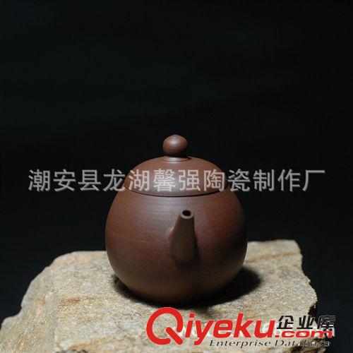 潮州朱泥手拉壺紫砂壺茶壺功夫茶道茶具原礦無(wú)釉文旦壺 新品批發(fā)