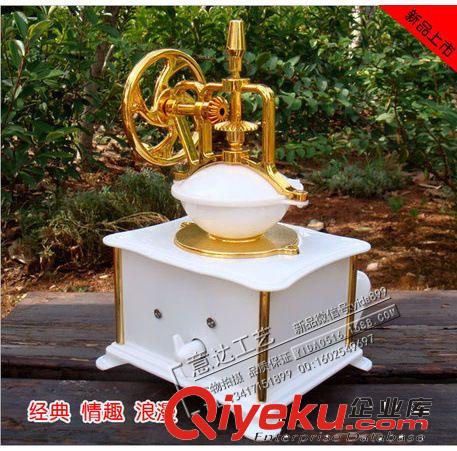 gd古典時尚家居禮品創(chuàng)意塑料gf真咖啡機八音音樂盒首飾品盒原始圖片2