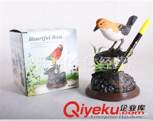 新款趣味聲控喜鵲   新奇禮品聲控鳥喜鵲   個性聲控鳥 1Q616-2達