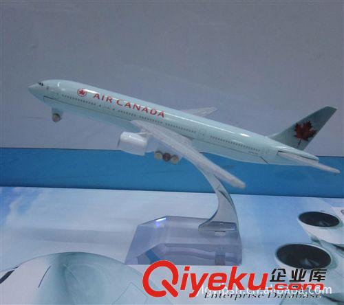 供應飛機模型（加拿大航空B777-200） 合金飛機模型 金屬飛機模型