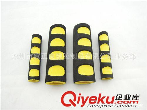 深圳專業(yè)廠家供應(yīng)雙色線條發(fā)泡手把套，NBR發(fā)泡手柄，泡棉手把套原始圖片3