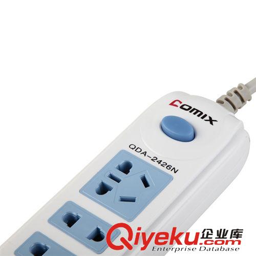 批發(fā) 齊心 QDA-2426N 新國標(biāo)電源轉(zhuǎn)換器2+2位*白 排插1.5米原始圖片3