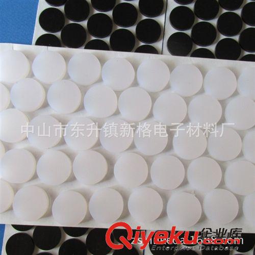 廠家直銷黑色平面直徑12MM自粘硅膠墊 電器腳墊防滑硅膠墊
