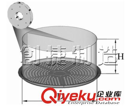 中、小型鑄、鍛件，圓柱型薄壁怕碰撞零件表面處理轉臺式拋丸機