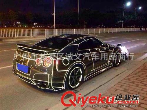 zp3M汽車超強(qiáng)反光條 車身夜光條 警示裝飾線條寬10CM原始圖片2