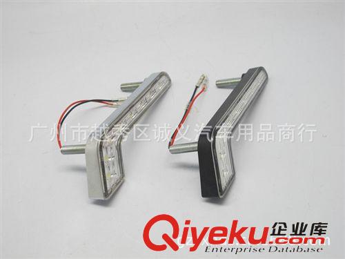 新款7字型日間行車燈大功率中網L型日行燈汽車燈飾品開道燈超亮