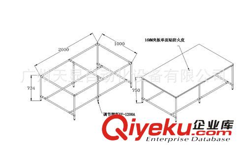 黃埔廠家訂做線棒平面工作臺 交期快