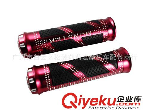摩托車改裝配件 摩托車改裝手把膠  HF-P1076斜紋改裝手把膠原始圖片2