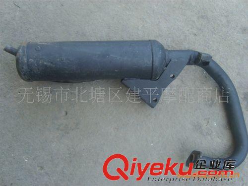 常州光陽(yáng)二沖程原廠CK-50QT踏板車排氣管【根】原始圖片2
