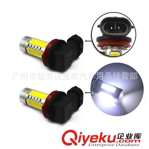 廠家直供H8/H11 7.5W帶透鏡 LED大功率高亮倒車燈 后霧燈 剎車燈原始圖片2