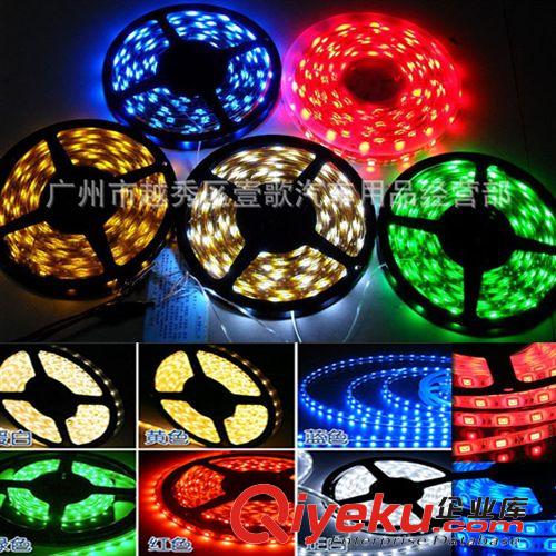 高亮5050 防水LED燈條 廠家直銷 5m-300SMD 軟板燈帶裝飾原始圖片2