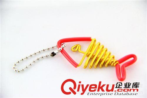 山東創(chuàng)意禮品 手工小魚機(jī)器人掛件 鋁絲表情娃娃 鋁線大頭娃娃