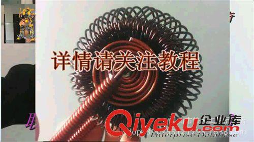 手工手編自行車哈雷摩托車工藝品視頻教程制作方法線編創意單車原始圖片2
