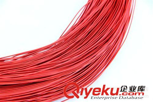 紅色手編自行車手工摩托車工藝品原材料彩色氧化鋁線漆包線電線原始圖片2