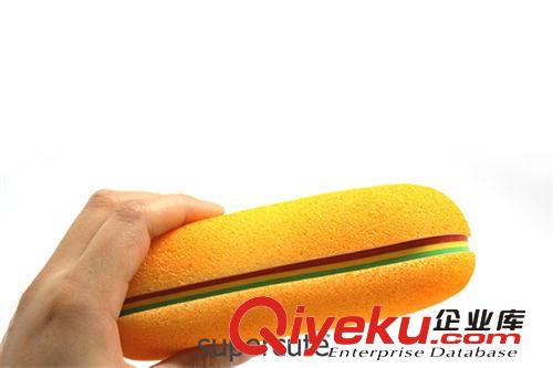 廠家批發(fā)新奇特創(chuàng)意面包熱狗便簽原始圖片2