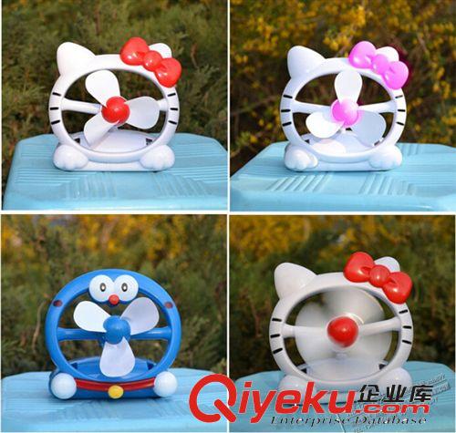 USB充電迷你風扇小黃人電扇KT凱蒂貓臺式電風扇臺扇hello kitty