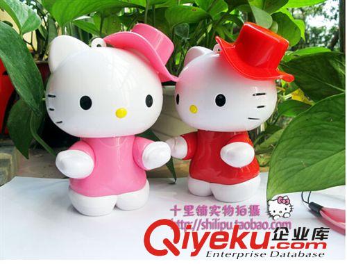 創(chuàng)意迷你卡通Hello kitty充電風扇KT貓學生便攜帶家居禮品風扇原始圖片3