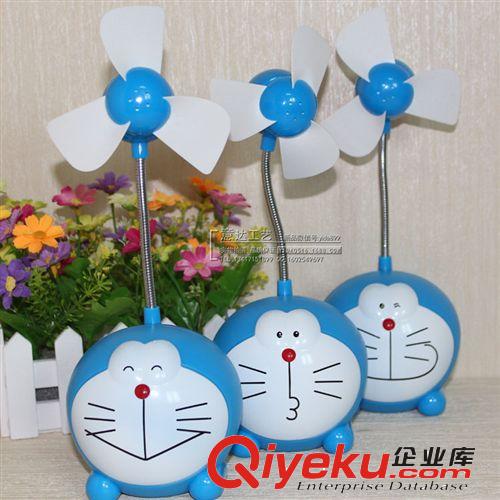 批fk通迷你小風(fēng)扇便攜式USB風(fēng)扇卡通叮當(dāng)貓小風(fēng)扇兒童/學(xué)生禮品原始圖片2