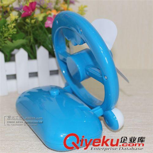 廠家直銷{zx1}款卡通動物迷你折疊叮當(dāng)充電兒童夏季手持風(fēng)扇原始圖片3