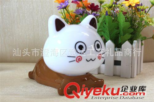 9.9元店貨源混批卡通創(chuàng)意多功能電池USB喵星人LED臥室小夜燈臺(tái)燈原始圖片3