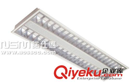 辦公照明燈具 亞光鋁格柵燈盤BG8036 商業(yè)辦公燈具原始圖片2
