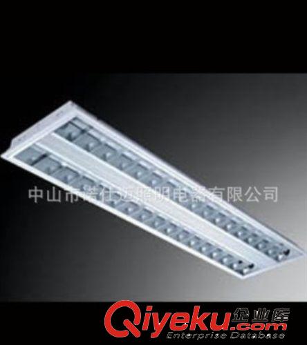 辦公照明燈具 亞光鋁格柵燈盤BG8036 商業(yè)辦公燈具原始圖片3