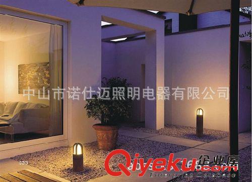 廠家直銷(xiāo)木紋復(fù)古戶(hù)外燈具 景觀照明 草坪燈原始圖片3