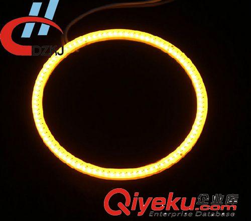 廠家供應(yīng) 霖弘 80mm外徑黃光 漢蘭達一體化天使眼 led工程車燈