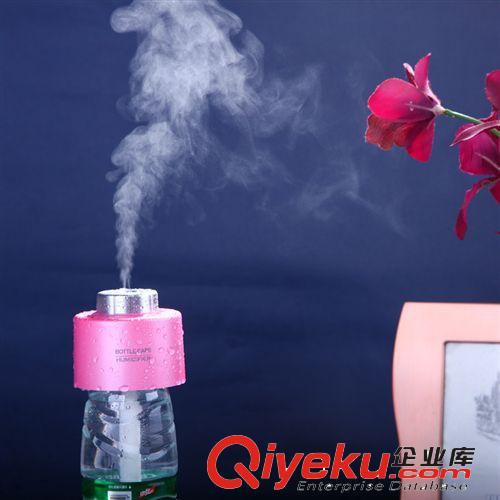 瓶蓋加濕器 靜音USB香薰空氣凈化加濕器 居家日用迷你加濕器原始圖片3