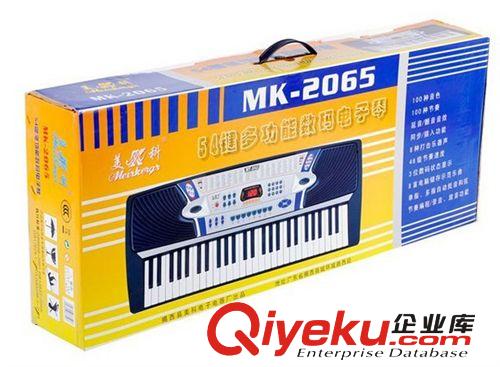 廠家直銷美科MK2065電子琴 54鍵多功能教學(xué)型電子琴 仿鋼琴鍵