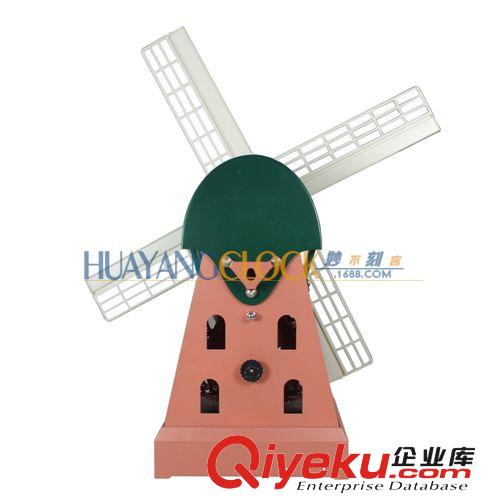 妙刻品牌荷蘭風車創(chuàng)意鐘時尚家居座鐘歐式風格工藝品HY-G091-G