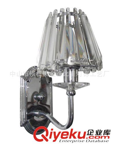 廠家發(fā)供應H635-WG LED壁燈 鋅合金純銅水晶掛鏈燈 定制加工